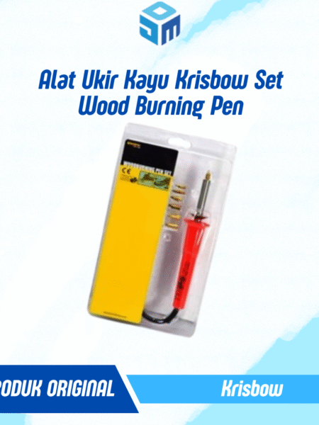 Alat Ukir Kayu Krisbow Set Wood Burning Pen Produk Original Krisbow